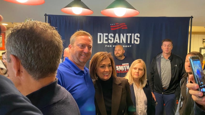 iowa gop voters weigh desantis florida record as caucuses near time to stand up