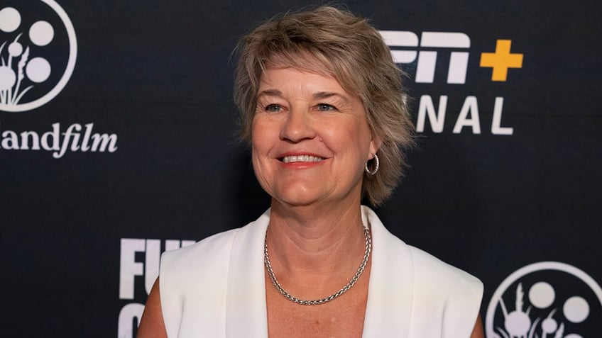 Lisa Bluder at the ESPN 'Full Court Press' premiere.