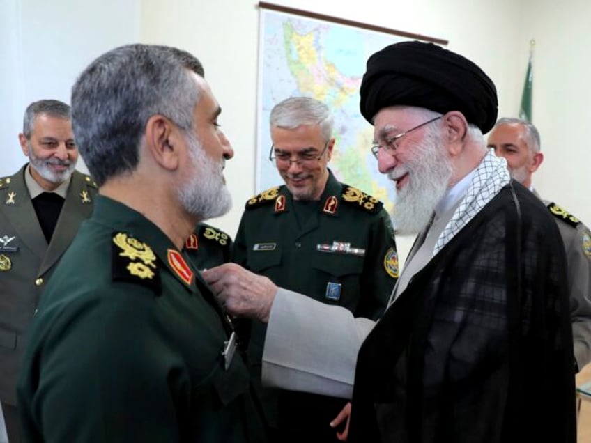 In this photo released by the official website of the office of the Iranian supreme leader