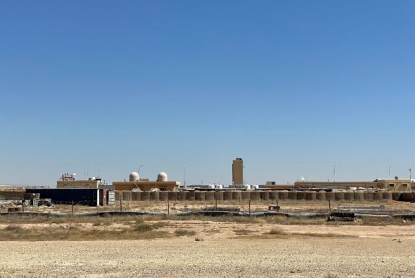 Al-Asad airbase in Iraq's Anbar province, photographed on July 8, 2021