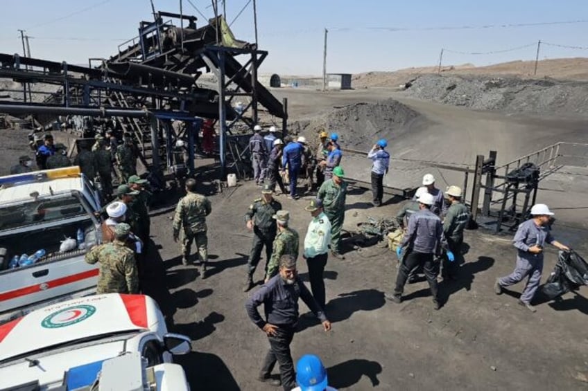 Rescuers fear workers are still trapped inside Iran's Tabas mine after a deadly blast caus