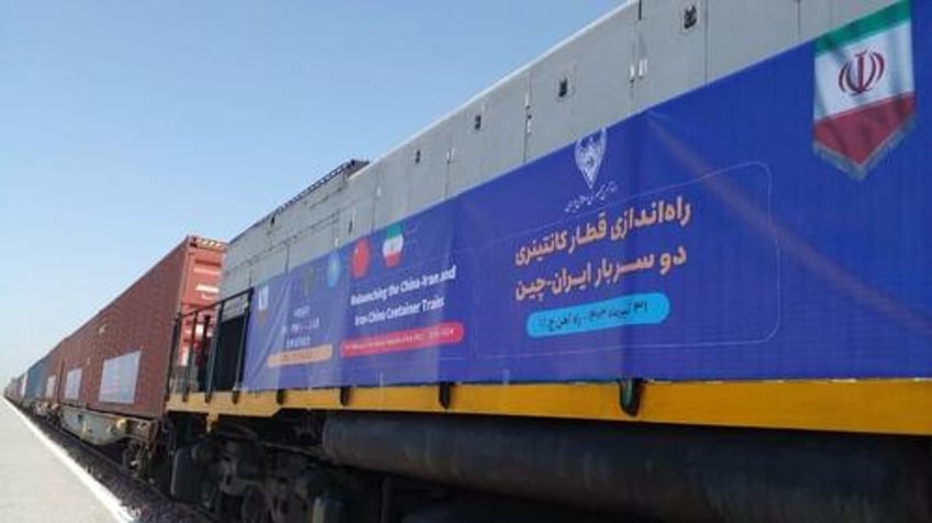 iran china launch new commercial railway bypassing us sanctions