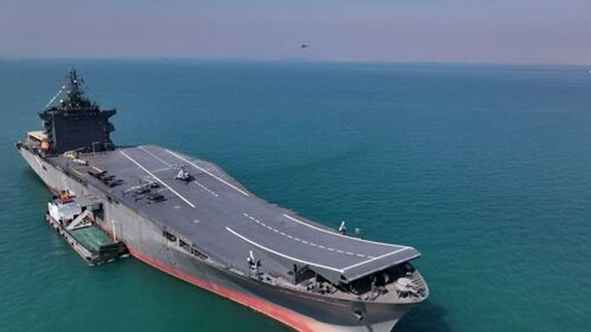 iran inaugurates first ever drone carrier warship in persian gulf