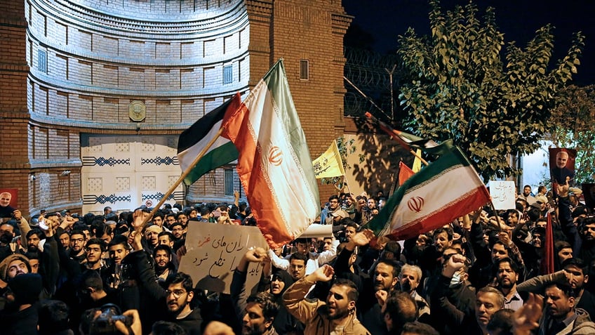 iran shares chilling message for israel after gaza hospital explosion kills 500 time is over