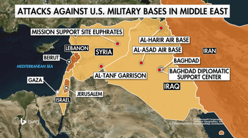 iran threatens americas military bases across middle east if us supports israeli counterattack