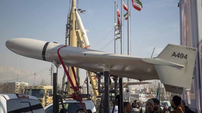 An Iranian-made unmanned aerial vehicle