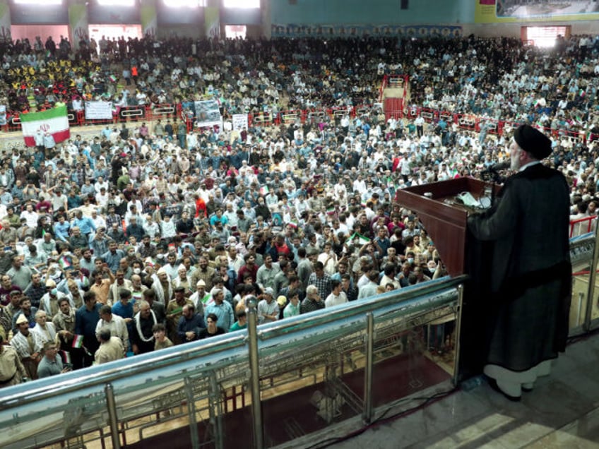 KERMANSHAH, IRAN - JULY 14: (----EDITORIAL USE ONLY - MANDATORY CREDIT - "IRANIAN PRESIDEN