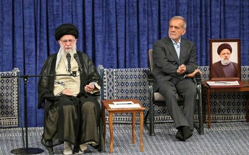 irans new president battling irgc hardliners over tempering response to israel telegraph