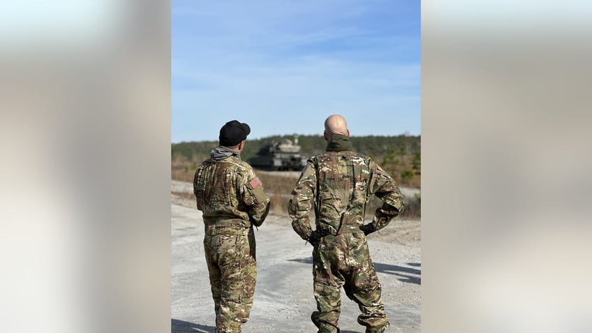 Jay Tenison and Abrams M1A2