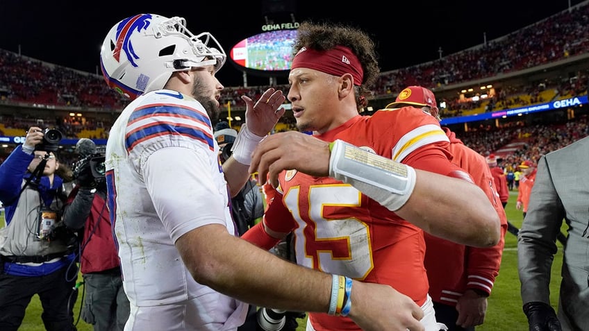 Patrick Mahomes and Josh Allen