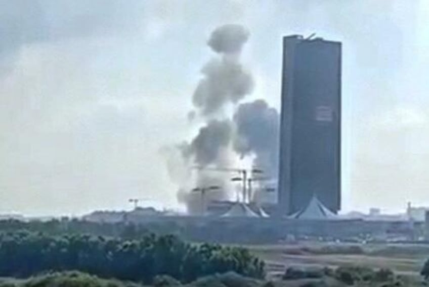 irgc claims direct missile hit on israels mossad headquarters