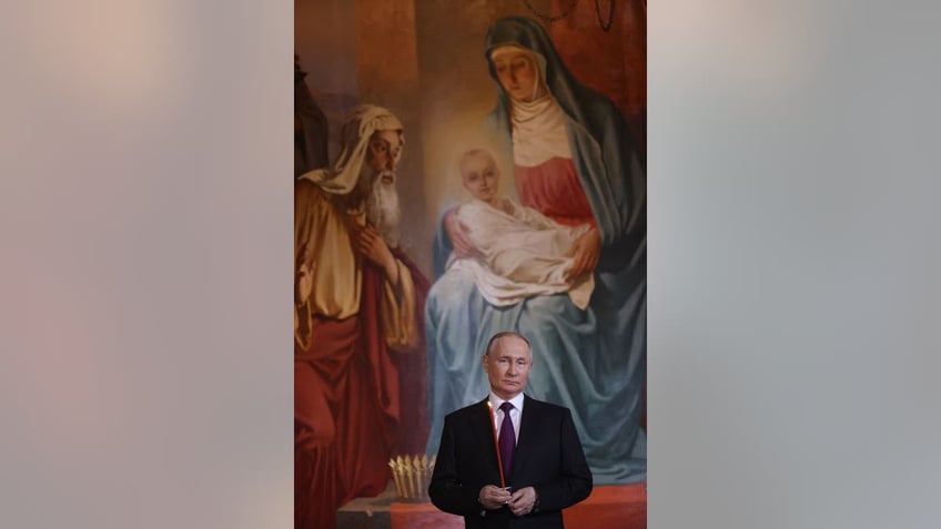 Putin, Easter 2023.
