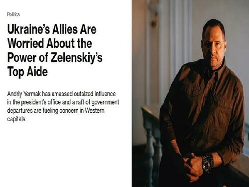 is zelenskys chief of staff the last obstacle to peace with russia