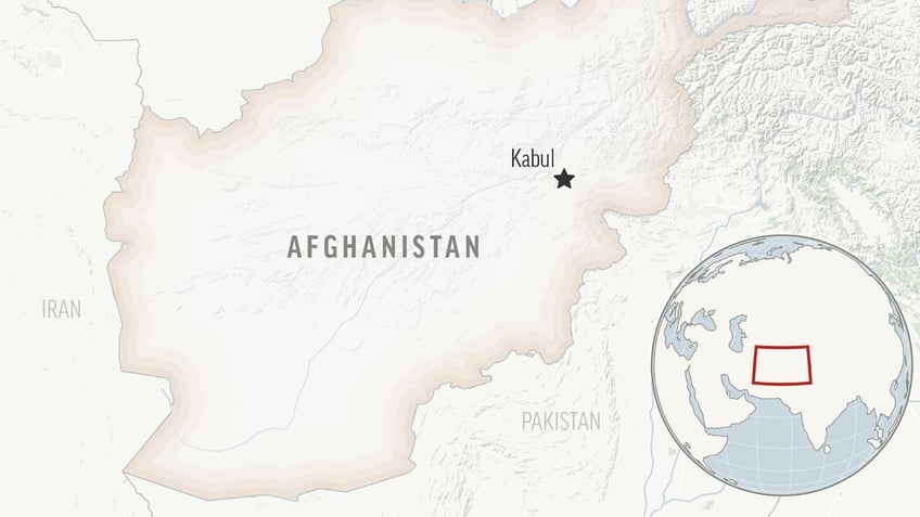 Afghanistan map