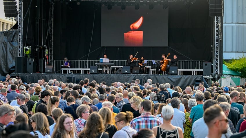 Memorial service in Germany