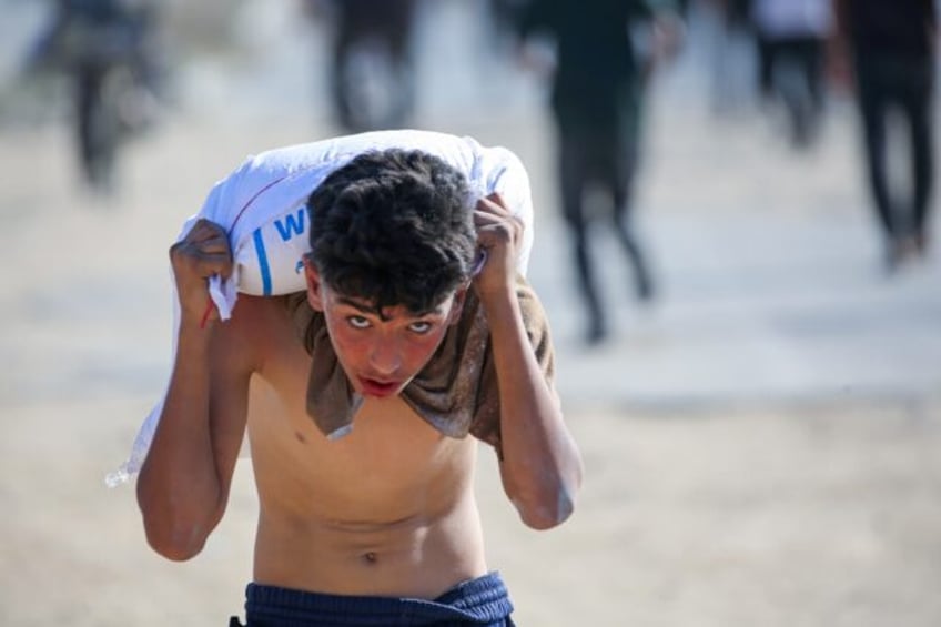 The humanitarian situation in Gaza, where Israel has imposed a two-month aid blockade, is