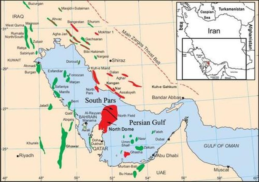israel attack targets refinery at irans giant south pars gas field