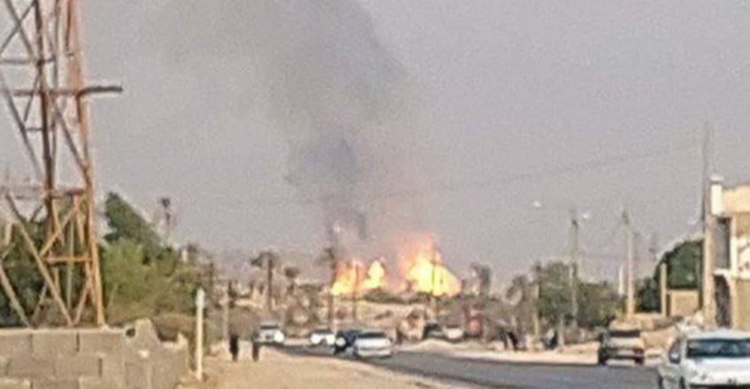 israel attack targets refinery at irans giant south pars gas field