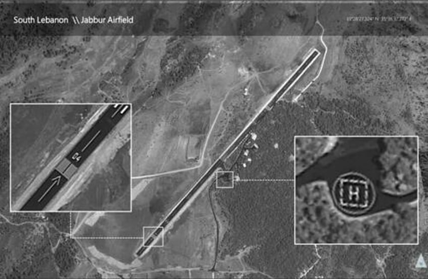 israel attacks hezbollah airstrip believed built by iran to launch drones