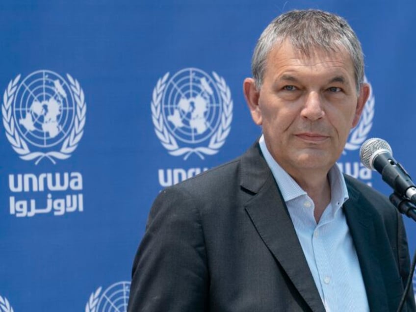 FILE - Philippe Lazzarini, Under-Secretary-General of the United Nations and Commissioner-