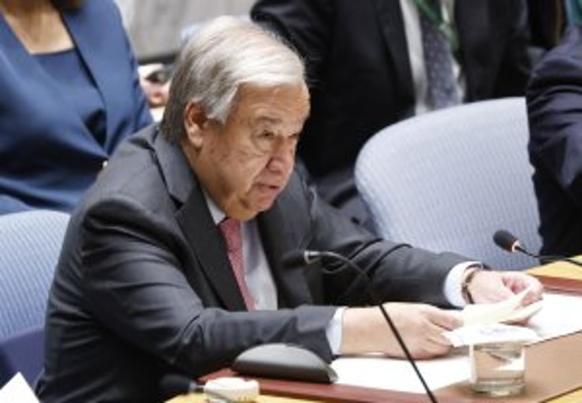 Israel bars U.N. Secretary-General Antonio Guterres from country