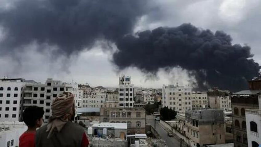 israel bombs ports power plant in yemen after month long pause