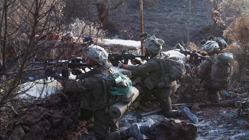 IDF troops fight Hezbollah terrorists in southern Lebanon.