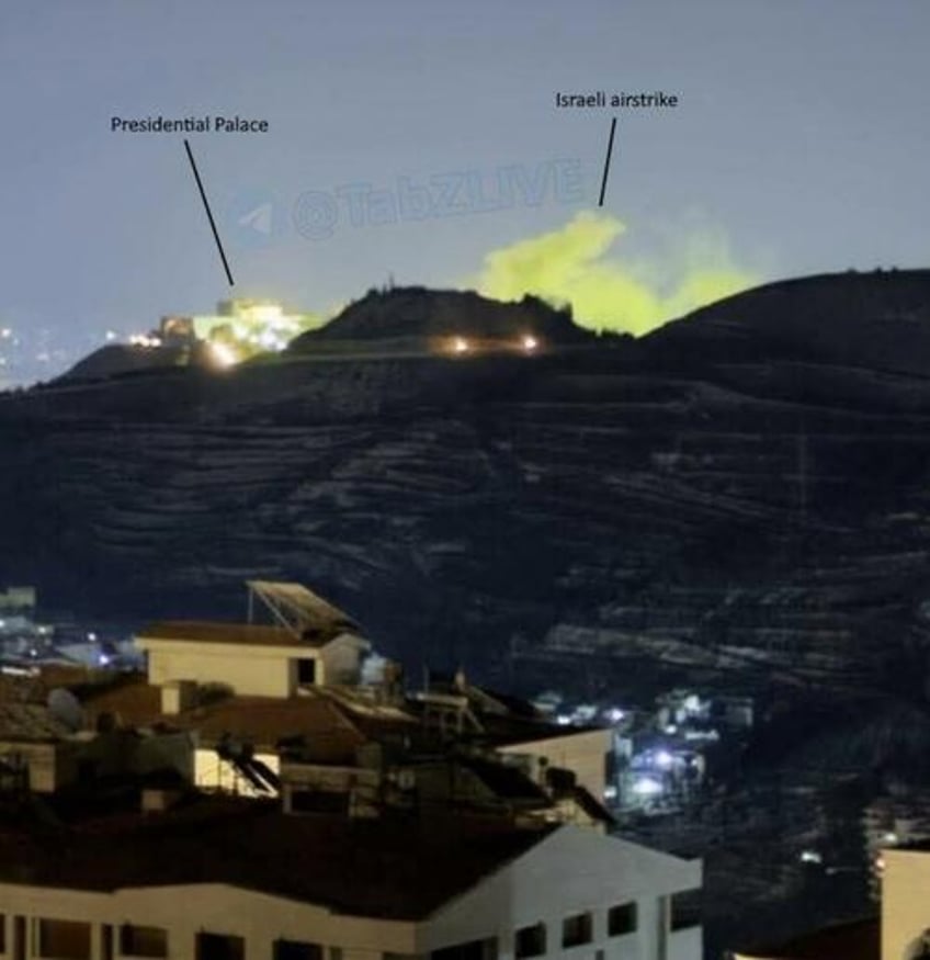 israel comes close to unprecedented strike on syrias presidential palace