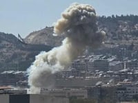 Israel Conducts Massive Strikes On Damascus After Sharaa Regime's Sectarian Attacks