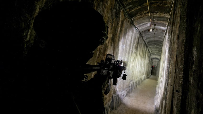 israel constructs large pumps to flood hamas terror tunnels with seawater wall street journal