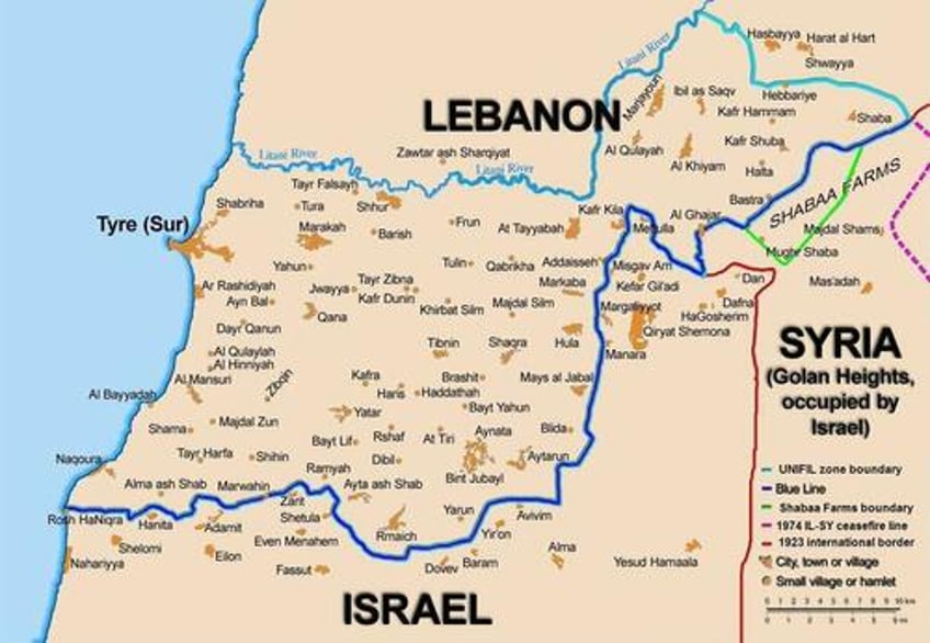 israel demands lebanon remove hezbollah 20 miles from border beirut refuses