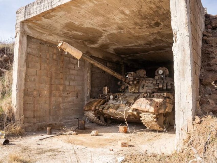 Syrian tank confiscated (IDF)