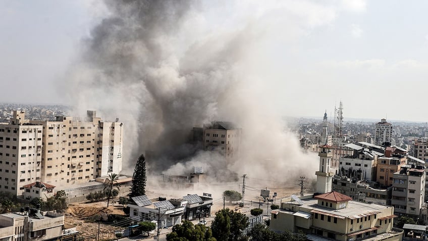 israel fires 400 airstrikes into gaza as idf identifies terrorists said to be responsible for oct 7 attack