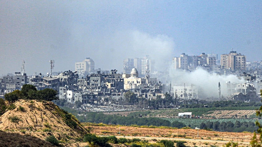 israel fires 400 airstrikes into gaza as idf identifies terrorists said to be responsible for oct 7 attack