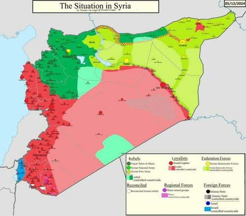 israel preparing for possibility of syrian state collapse