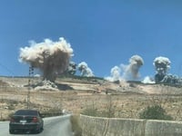 Israel Pummels South Lebanon In Biggest Airstrikes Since November Hezbollah Ceasefire
