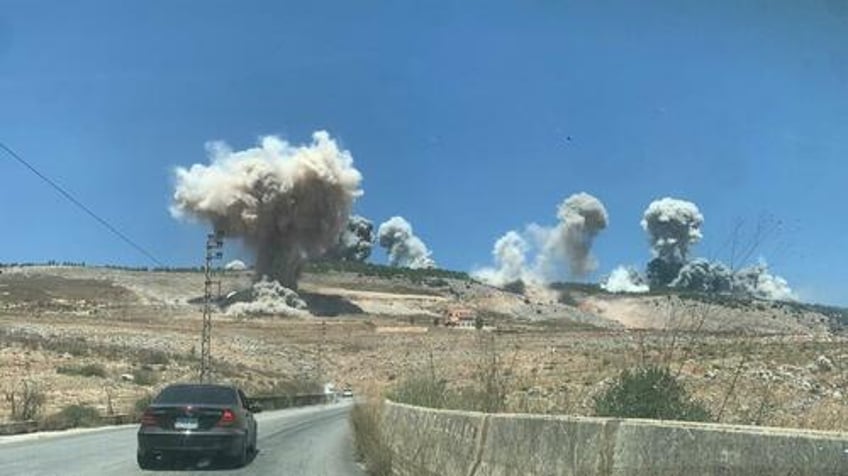 israel pummels south lebanon in biggest airstrikes since november hezbollah ceasefire