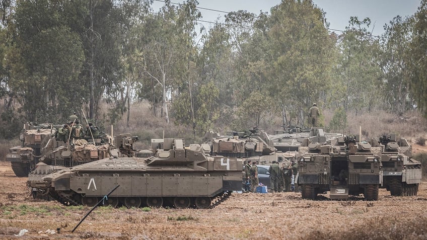 israel recaptures areas near the gaza strip overrun by hamas