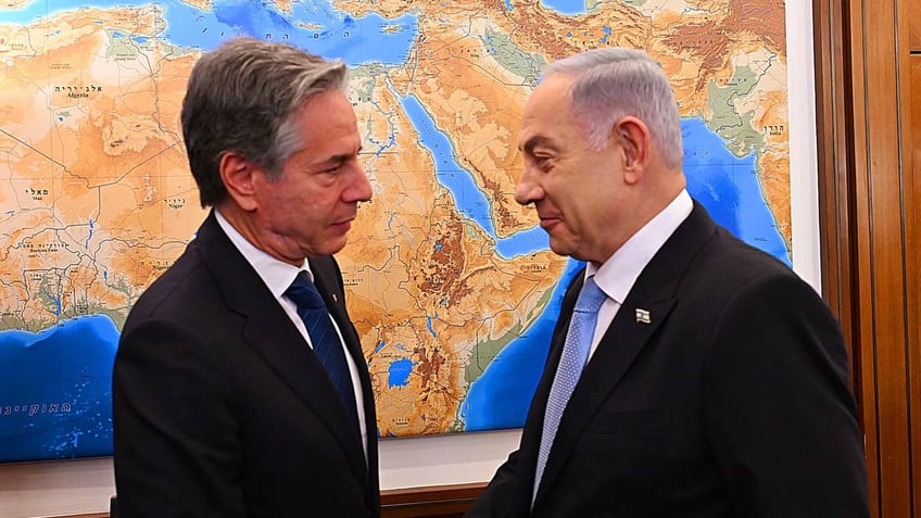 Blinken meets with Netanyahu