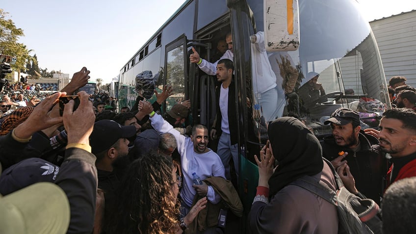 Palestinian prisoners freed by Israel