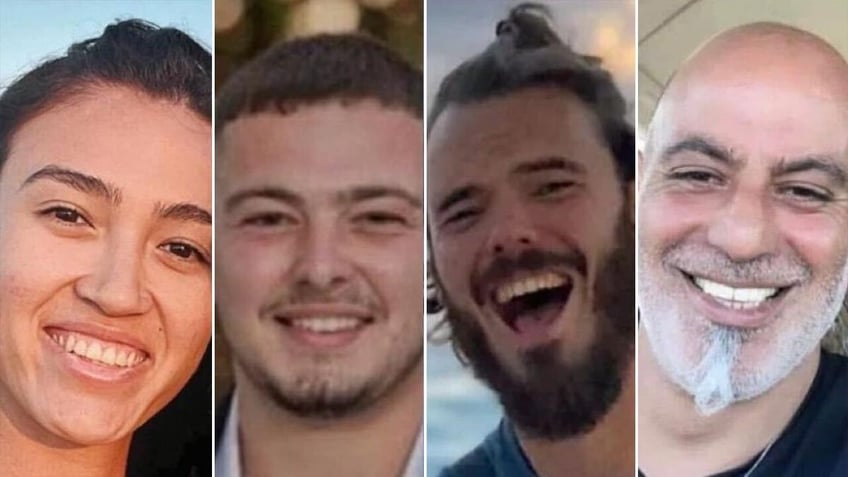 Israeli hostages pictured