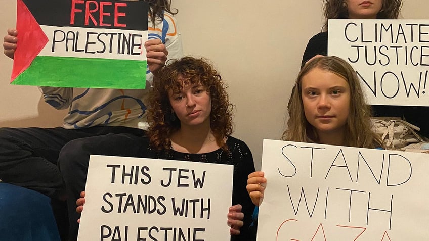 israel responds sharply to greta thunberg after stand with gaza post