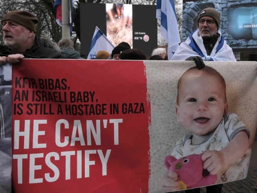 Israel at The Hague (Patrick Post / Associated Press)