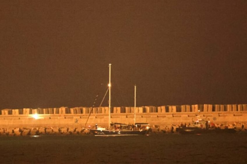 The Madleen set sail from Italy on June 1 to raise awareness of food shortages in the war-