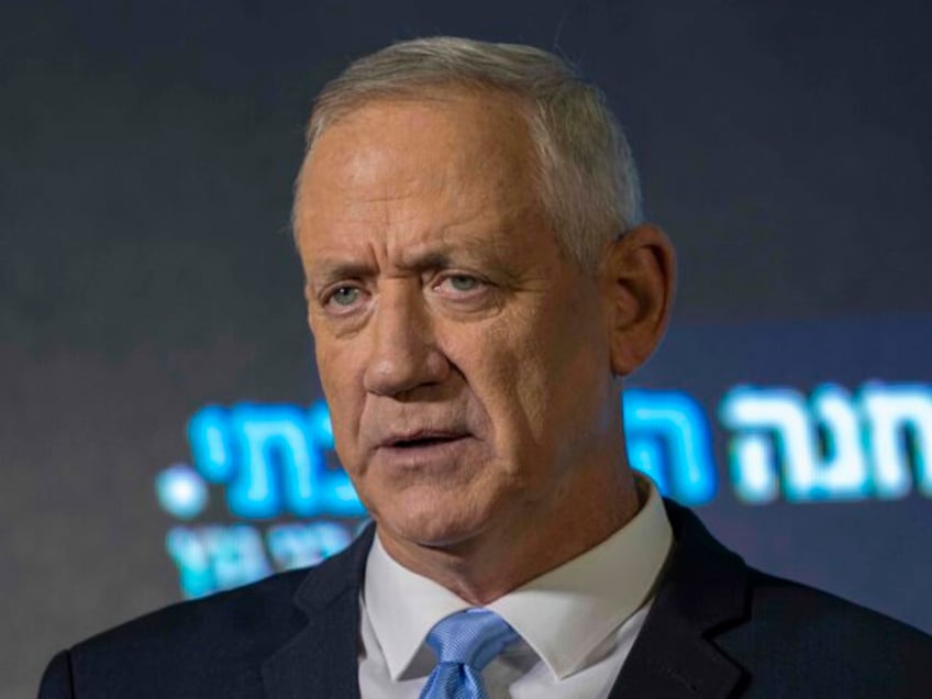 Benny Gantz (Tsafrir Abayov / Associated Press)