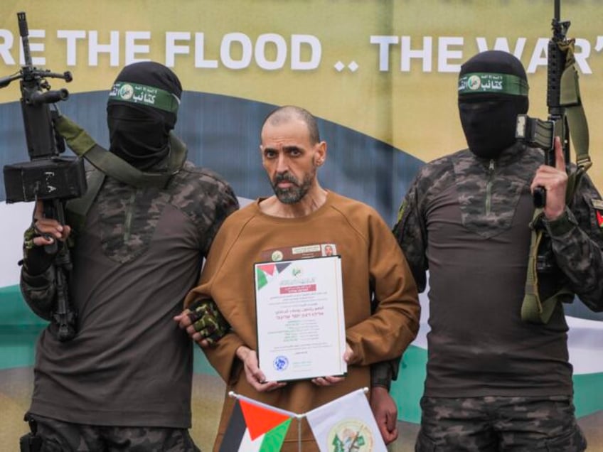 Israeli captive, Eli Sharabi, who has been held hostage by Hamas in Gaza since October 7,