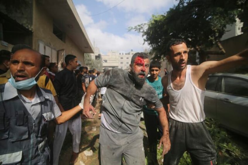 israel strikes across gaza after allowing another small aid convoy into the besieged enclave
