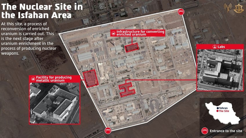  The IDF Struck the Nuclear Site in the Isfahan Area