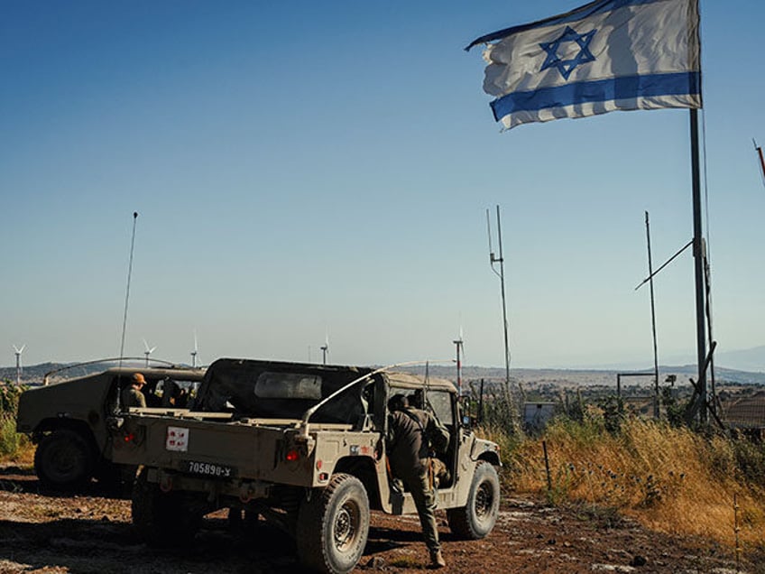 IDF Military Drone Unit seen training with drones near Kibbutz Merom Golan, on the Syrian