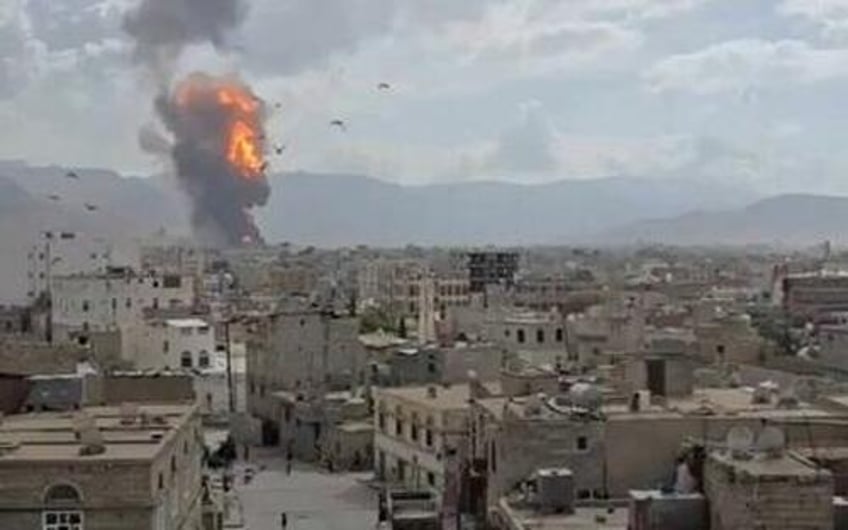 israel waited for trump to depart gulf before launching biggest anti houthi strikes yet